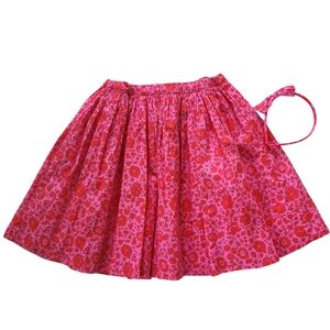 Jacadi Pink Liberty Floral Skirt + Headband.